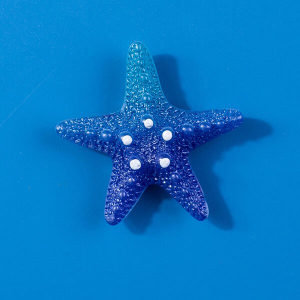 wholesale cute ocean-style shell and starfish resin fridge magnets, 3d magnetic stickers, ironstone slotted board decorative magnetic stickers factory direct