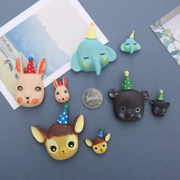 wholesale rabbits, small animals, deer, resin fridge magnets, bears, elephants, magnets factory direct