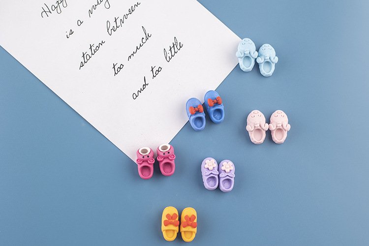 wholesale cartoon shoes fridge magnets, magnetic stickers, cute internet-famous 3d creative nordic style fridge decorations, ins style factory direct