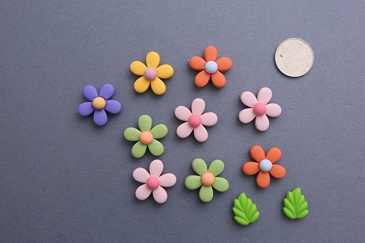 wholesale flower fridge magnets, five-petal flowers, strong magnetic ironstone, creative fresh and artistic magnetic stickers factory direct