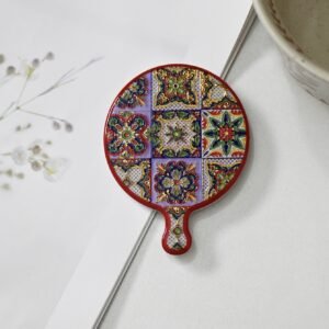 wholesale bohemian style embossed gold-plated melamine fridge magnets, bestselling synthetic resin decorations factory direct