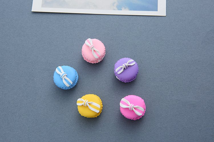 wholesale macaron creative fridge magnets, magnetic stickers for fridge door decorations, message stickers, magnetic decorative stickers factory direct