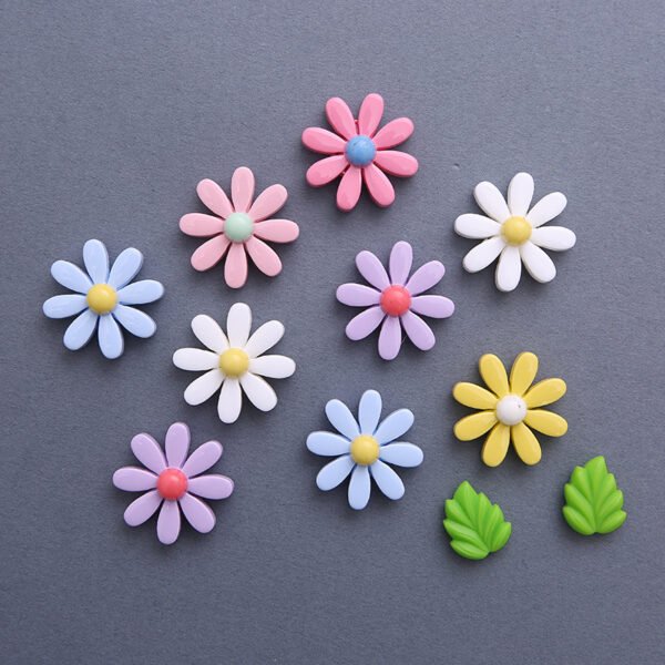 wholesale daisies fridge magnets, magnetic stickers, cute small flower magnets, message card decorative magnetic stickers factory direct