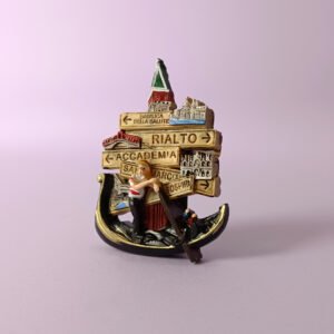 wholesale supplier italian city fridge magnets: l347 venice road sign travel souvenirs factory direct
