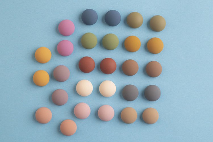 wholesale ins summer macaron matte morandi color semi-circle magnetic fridge magnets, instant photo fixing magnetic strips factory direct