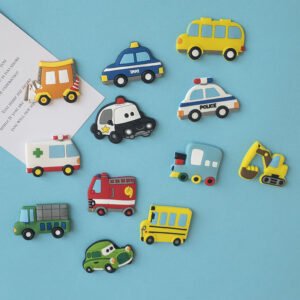 wholesale car fridge magnets: taxi, police car, ambulance, fire truck, school bus, truck, sedan factory direct