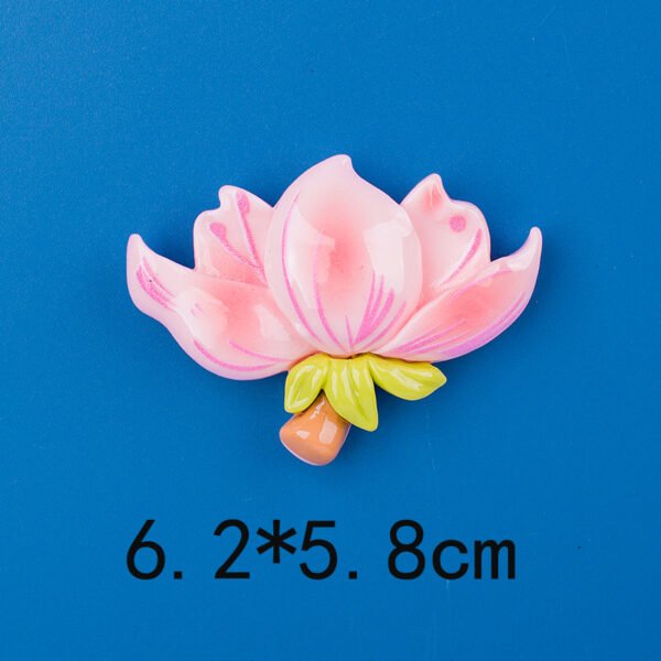 wholesale fresh country flower fridge magnets, peach blossom magnets, creative whiteboard cartoon magnetic stickers, fixing photos and message boards factory direct