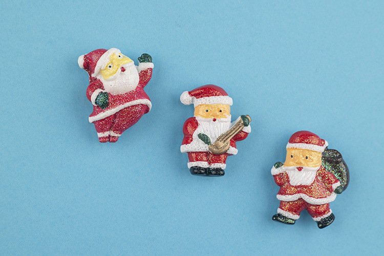 wholesale christmas fridge magnets, christmas gift magnetic stickers, christmas tree, santa's hat, christmas decorations, cartoon cute little reindeer factory direct
