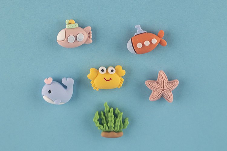 wholesale mediterranean style ocean wind fridge magnets, magnetic stickers, refrigerator decorative creative magnetic stickers, magnetic stickers factory direct