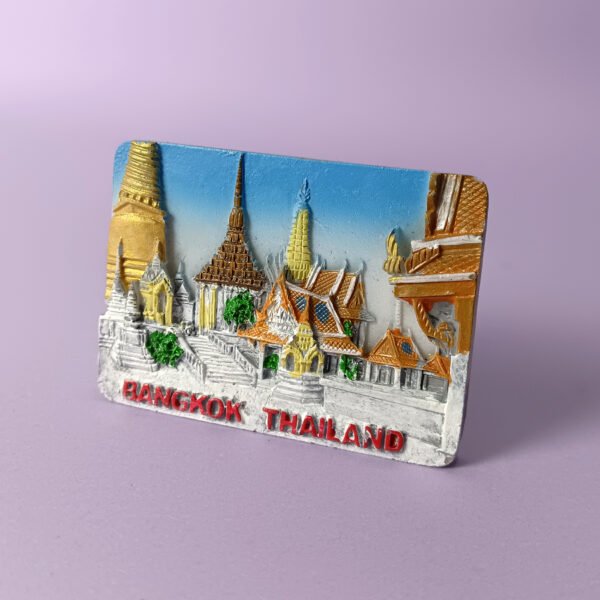 wholesale supplier fridge magnets: thai elephants, wat phra kaew, grand palace in bangkok, thai deities, wat phra kaew city travel souvenir factory direct