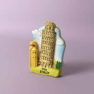 wholesale supplier italian city fridge magnets: h28 italian leaning tower of pisa travel souvenirs factory direct