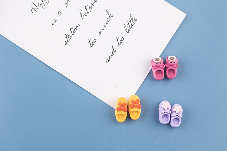 wholesale cartoon shoes fridge magnets, magnetic stickers, cute internet-famous 3d creative nordic style fridge decorations, ins style factory direct