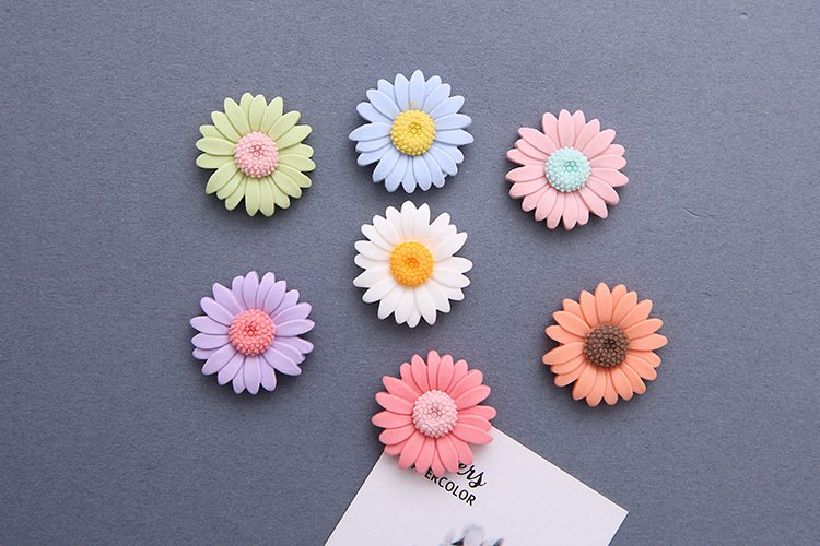 wholesale creative sunflower cute fridge magnets, magnetic stickers, magnetic stickers, magnetic stickers for pressing photos factory direct