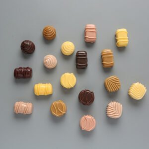 wholesale decorative 3d simulated chocolate food fridge magnets, magnetic stickers, 3d creative note and message stickers, fridge magnets factory direct