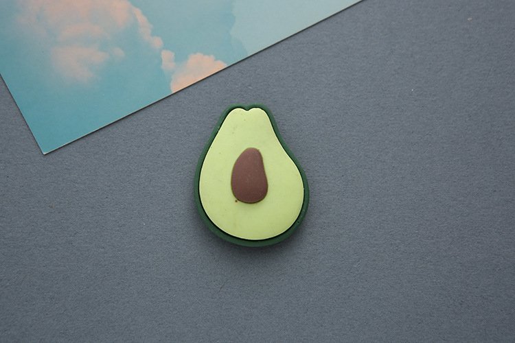 wholesale cute strawberries, carrots, avocados, cherries fruit fridge magnets, 3d  factory direct