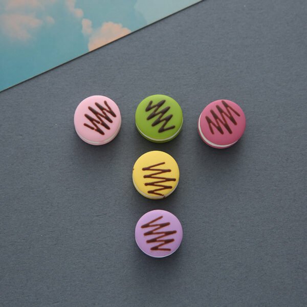wholesale creative macaron semi-circle fridge magnets, magnetic stickers, fixing photos and message blackboard magnetic stickers factory direct