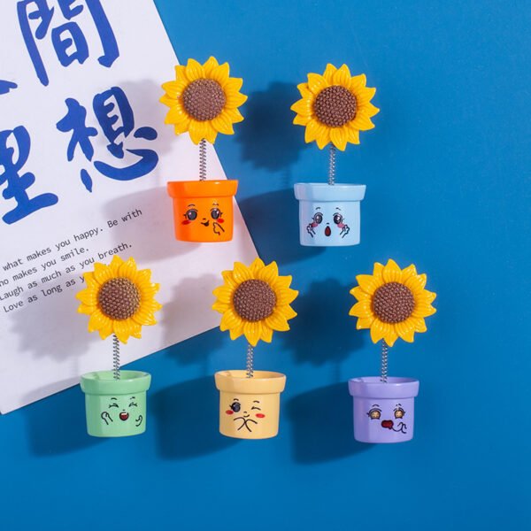 wholesale adorable sunflower and sunflower kitchen home decorations, creative blackboard magnetic stickers factory direct
