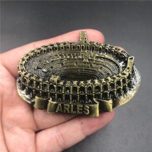 metal fridge magnets souvenirs italian colosseum