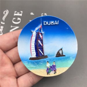 resin magnetic refrigerator sticker dubai