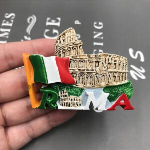 resin magnetic refrigerator sticker for italian arena