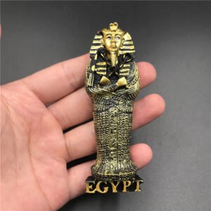resin fridge magnet wholesale large egyptian mummy