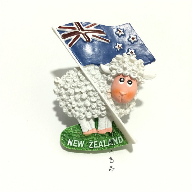 new zealand tourist souvenir refrigerator magnet wholesale new zealand sheep