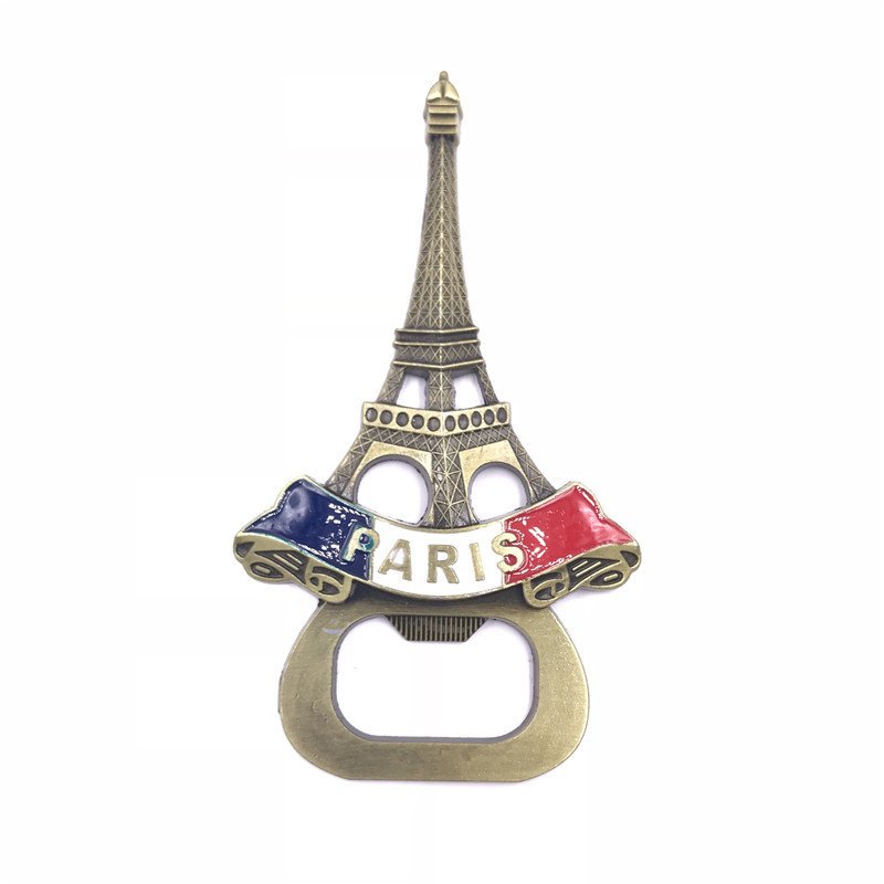 metal fridge magnets tourist souvenirs oem shanghai paradise