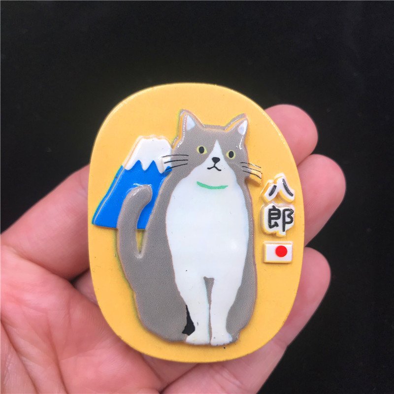 japanese tourist souvenir refrigerator magnet wholesale fan-shaped dancer 1