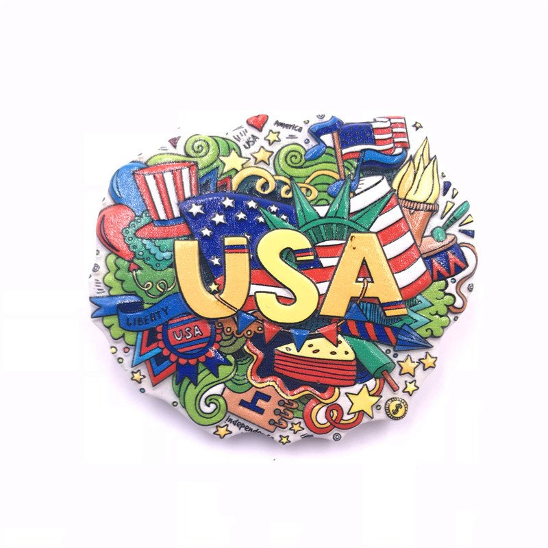 japanese tourist souvenir refrigerator magnet wholesale fan-shaped dancer 1