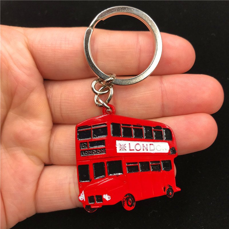 metal keychain tourist souvenir american map