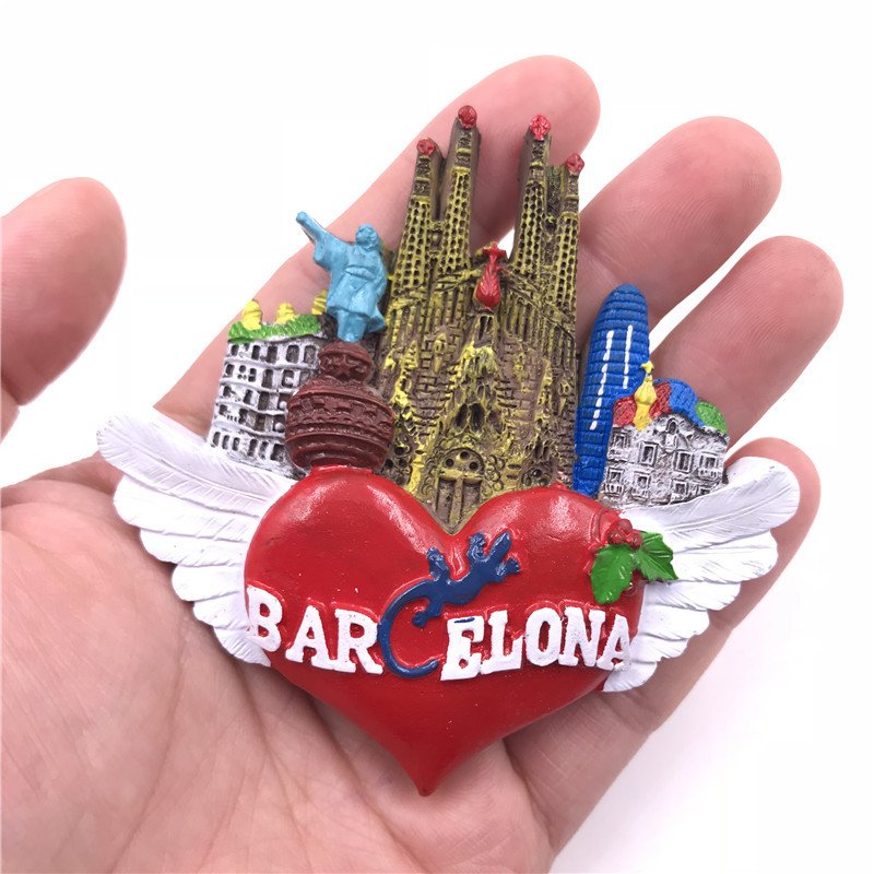 spain travel fridge magnet wholesale samba dance panorama