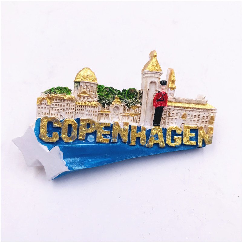 resin magnetic refrigerator magnet wholesale norwegian polar bear