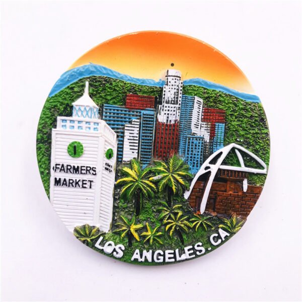 resin magnetic fridge magnets wholesale los angeles, usa
