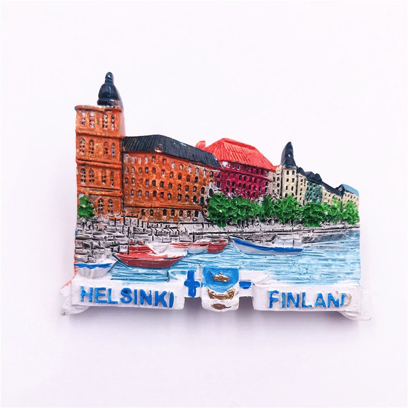 resin magnetic refrigerator magnet wholesale norwegian polar bear