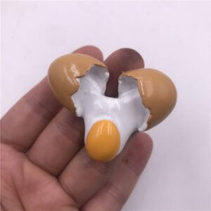 simulation european style high-end food resin refrigerator breaking eggs
