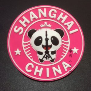 shanghai city fridge magnets tourist souvenirs wholesale panda pink