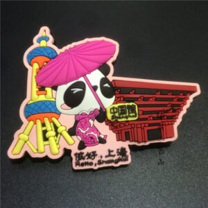 shanghai city fridge magnets tourist souvenirs wholesale women&apos;s china pavilion
