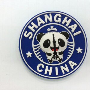 shanghai city fridge magnets tourist souvenirs wholesale blue panda