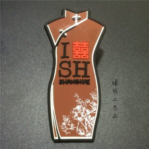 shanghai city fridge magnets tourist souvenirs wholesale coffee cheongsam