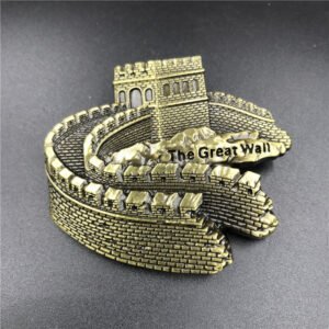 metal fridge magnets tourist souvenirs wholesale beijing great wall