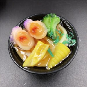 simulation food fridge magnet japanese ramen 3d magnetic seafood vegetable noodles