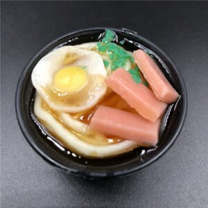 simulation food refrigerator magnet japanese ramen three-dimensional magnetic egg ham ramen