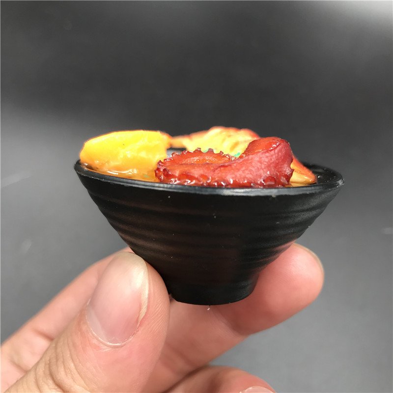 simulation food fridge magnet japanese ramen 3d magnetic seafood vegetable noodles