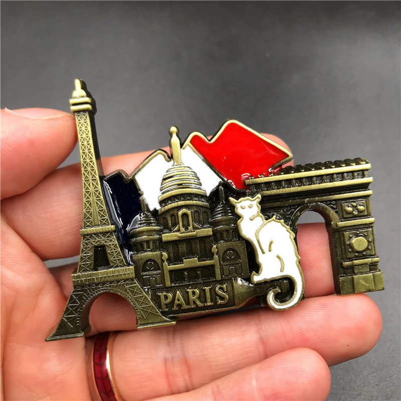 metal fridge magnets tourist souvenirs dealer france panorama 1
