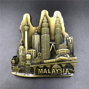 metal fridge magnets tourist souvenirs distributor malaysia