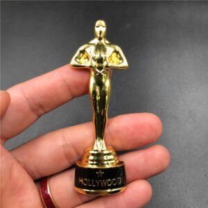 metal fridge magnets tourist souvenirs dealer oscar statuette