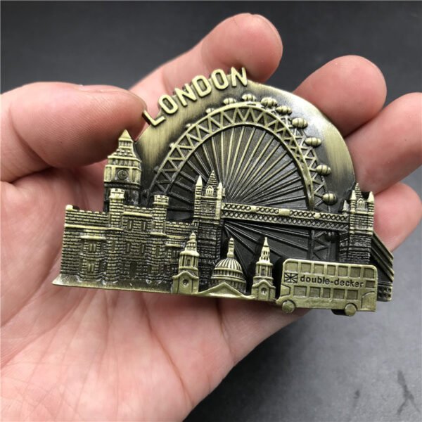 metal fridge magnets travel souvenirs oem/odm uk panorama