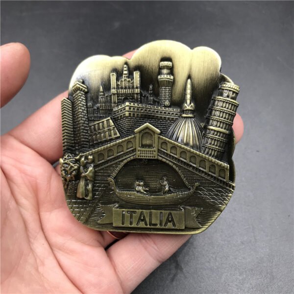 metal fridge magnets tourist souvenirs oem/odm venice, italy