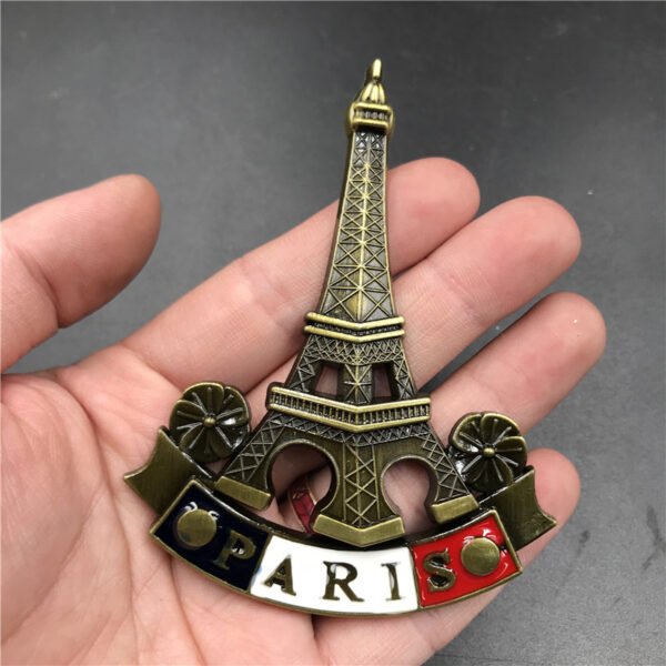 metal fridge magnets travel souvenirs oem/odm french eiffel tower