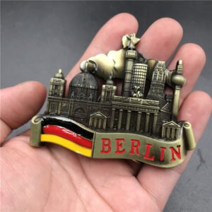 metal fridge magnets tourist souvenirs oem/odm berlin castle, germany